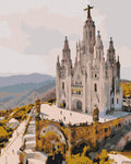 Malen nach Zahlen Motiv - Tempel des Heiligen Herzens Barcelona