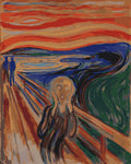 Malen nach Zahlen Motiv - Schrei, Edvard Munch