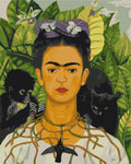 Malen nach Zahlen Motiv - Selbstportrait von Frida Kahlo